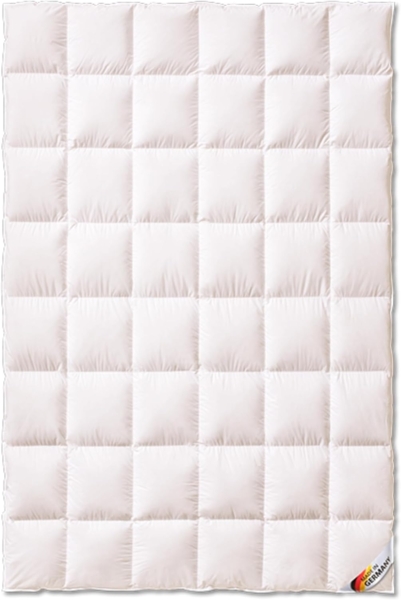 KÜNSEMÜLLER Microfaserbettdecke Finesse Warm, Füllung: 100% Polyester (Sensofill), Bezug: 100% Baumwolle, Daunen-Feeling durch modernste Fasertechnologie