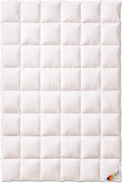 KÜNSEMÜLLER Microfaserbettdecke Finesse Warm, Füllung: 100% Polyester (Sensofill), Bezug: 100% Baumwolle, Daunen-Feeling durch modernste Fasertechnologie