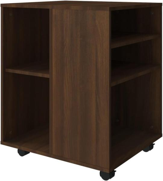 vidaXL Rollschrank Braun Eichen-Optik 60x53x72 cm Holzwerkstoff 815971 Bild 7