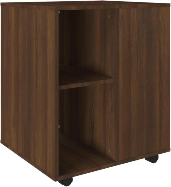 vidaXL Rollschrank Braun Eichen-Optik 60x53x72 cm Holzwerkstoff 815971 Bild 1
