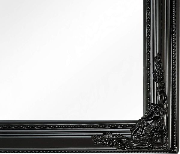 Wandspiegel schwarz rechteckig 50x130 cm FOUGERES Bild 5
