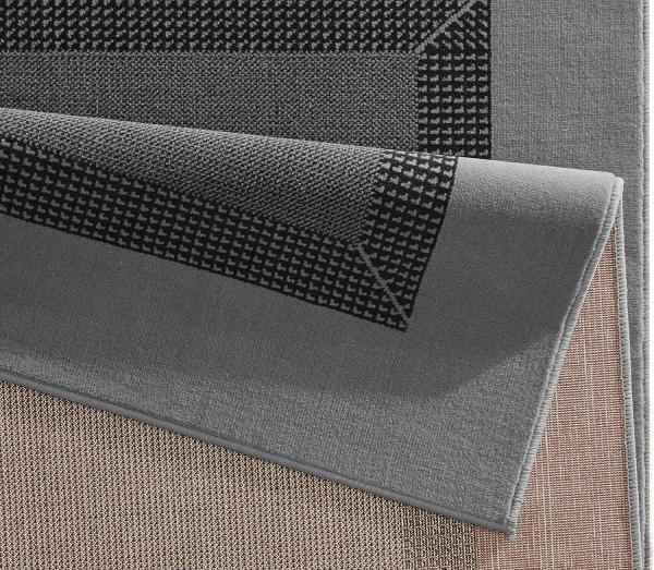 Design Velours Teppich Band Grau - 120x170x0,9cm Bild 6