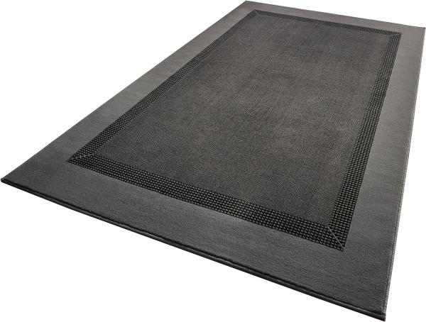 Design Velours Teppich Band Grau - 120x170x0,9cm Bild 5