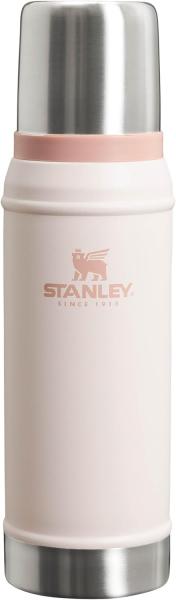 STANLEY Classic Legendary Thermos Flask 0. 75L - Keeps Hot or Cold for 20 Hours - BPA-free Thermal Flask - Stainless Steel Leakproof Coffee Flask - Flask for Hot Drink - Dishwasher Safe - Rose Quartz