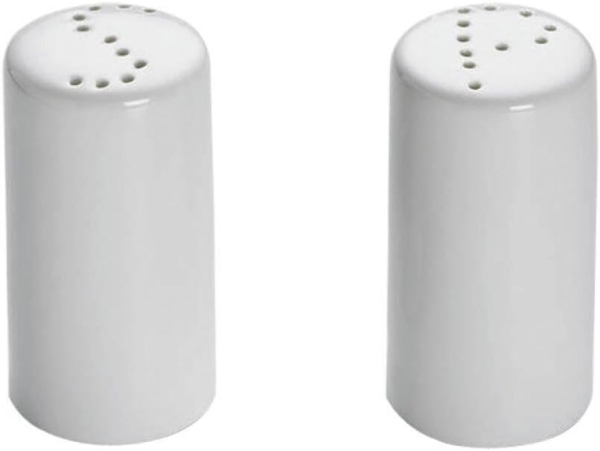 Salz & Pfeffer Set CYLINDER von Maxwell & Williams / White Basics / Round / Streuer