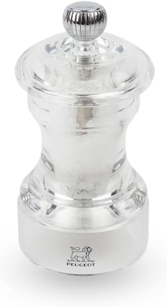 Peugeot Bistro Salzmühle 10 cm Acryl Transparent
