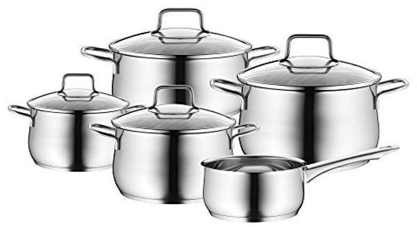 WMF Kochtopf WMF Kochgeschirr-Set Brilliant 5 teilig