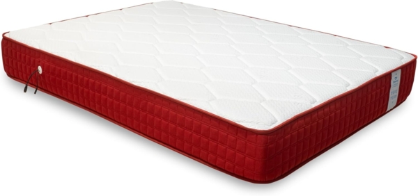 Imperial Confort 619262 Matratze Helsinki Massage 25, Memory-Schaum, Baumwollmischung, Weiß/Rot, 105x200 cm Bild 3