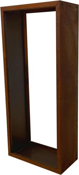 Kaminholzregal Brennholzregal Edelrost 115x50x25 cm Holzregal Rost Cortenstahl Bild 7
