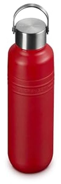 Le Creuset Trinkflasche 500ml Kirschrot Edelstahl - Rot
