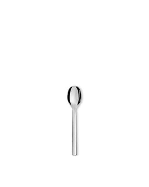 Alessi Ovale Dessertlöffel, Edelstahl, Silber, 17x3. 3x3. 7 cm, 6-Einheiten