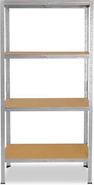 shelfplaza HOME 180x75x60 cm Schwerlastregal in grau-verzinkt mit 4 Böden und 175 kg Traglast pro Boden Bild 6
