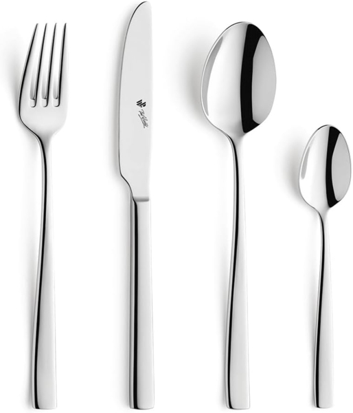 Paul Wirths Besteckset 'Pure', 24tlg., Edelstahl silber