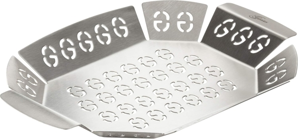 Auswahl -Genius BBQ Grillzubehör Grillbesteck Guss Grill-Korb-Handschuh-Anzünder BBQ Grillkorb