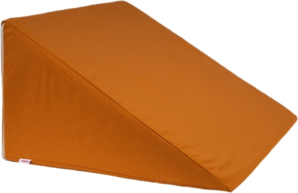 Keilkissenhülle ca. 62 x 49 x 30 cm sanddorn-orange beties "Wunschton"