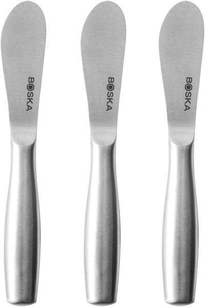 Boska Streichmesser Set Copenhagen, Käse, Küchenhelfer, Messer, Edelstahl, 13 cm, 357611