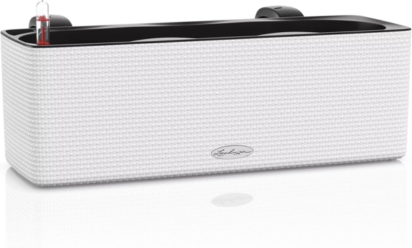 Lechuza Übertopf Cube Color Triple 14 x 40 x 13,5 cm weiß