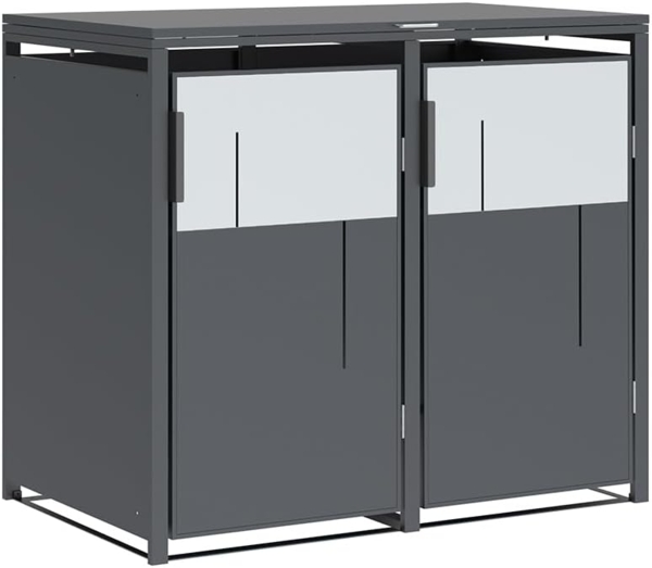 Westmann Tonus 2 | Metall Mülltonnenbox 2er |