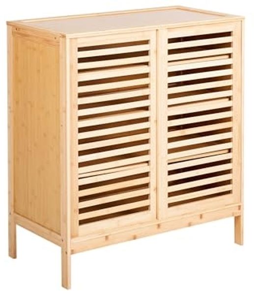 Schuhschrank MIDWOOD Bambus Hellbraun
