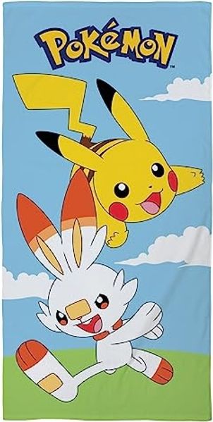 POKEMON PIKACHU Duschtuch Strandtuch Badetuch 70 x 140 cm