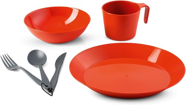 GSI Outdoors Cascadian 1-Person-Tischset Terrakotta
