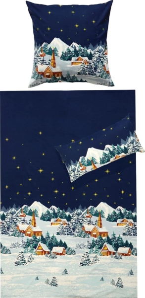 Erwin Müller Bettwäsche Bettwäsche, Biber, 2 teilig, Motiv