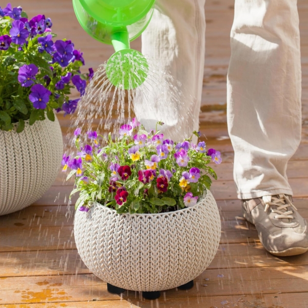 Belle Vous Übertopf Belle Vous 40er Pack Unsichtbarer Blumentopf Füße - Blumenständer (1 St) Bild 5