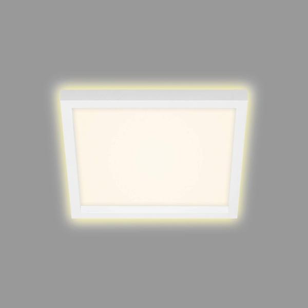 Briloner LED Panel Cadre weiß 29,3x29,3 cm warmweiß, Backlight-Effekt