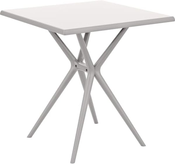 Primaster Gartentisch Faro eckig 70x70x74cm Terrassentisch Balkontisch Tisch
