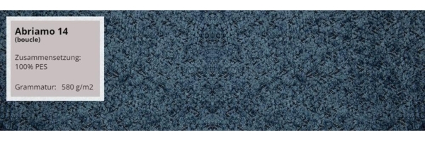 Mirjan24 'Koweni' Polsterbett mit Bettkasten, Bouclé, Blau, 140x200 cm Bild 8