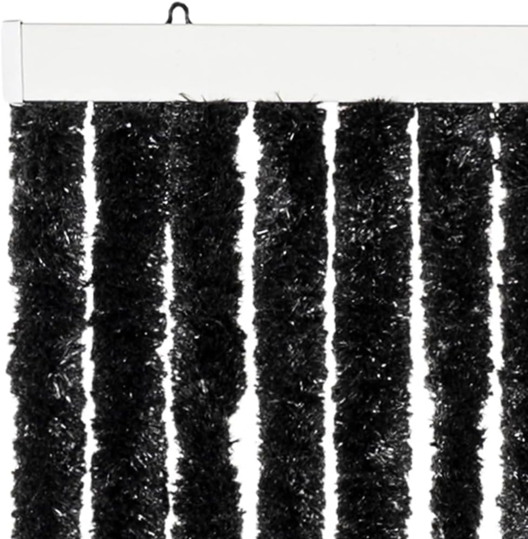 vidaXL Insektenschutz-Vorhang Anthrazit 118x220 cm Chenille 315143 Bild 4