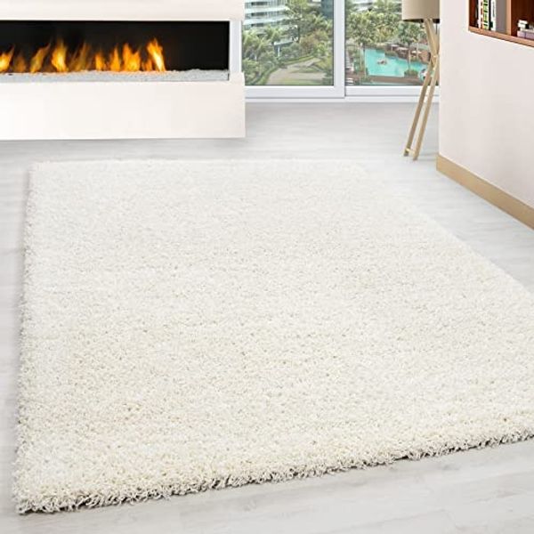 Shaggy Teppich LIFE CREAM 240 X 340cm Rechteck