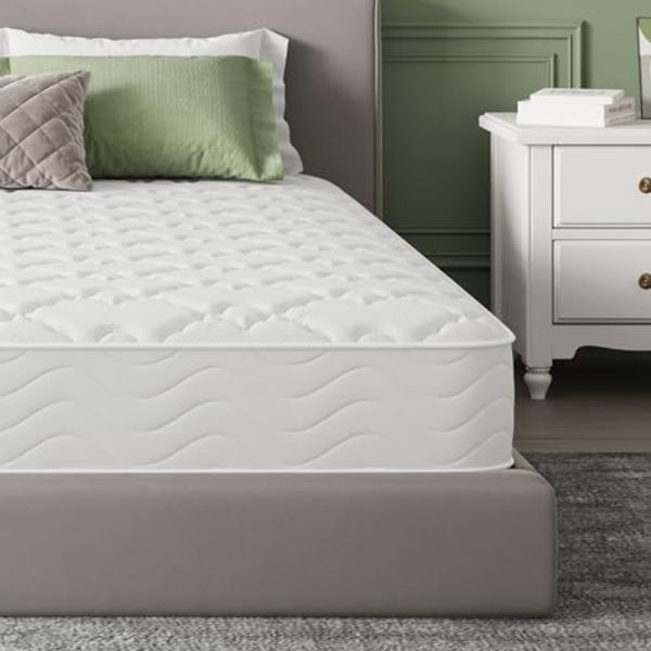Novilla Taschenfederkernmatratze H3 80x190 7 Zonen Matratze mit Komfortschaum Öko-Tex CertiPUR US Federkernmatratze 20cm Mittelfest