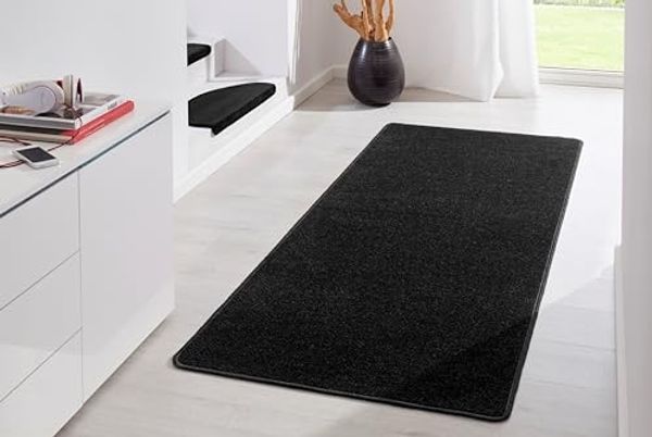 Kurzflor Teppich Fancy - 80x200x0,7cm