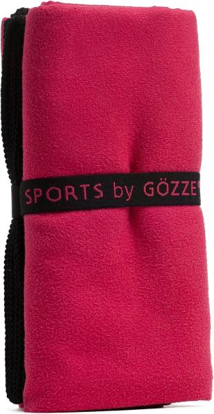 Gözze Sporthandtuch Sports by Gözze, Microfaser (1-St), im Set, schnell trocknend, Mikrofaser, für Sport, Reisen & Camping