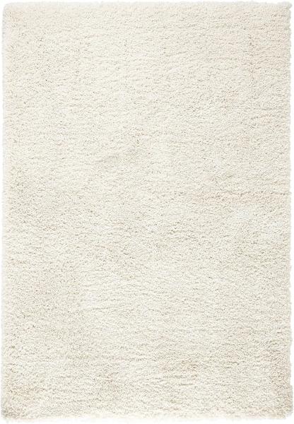 Hochflor Teppich Venice Creme meliert - 160x230x4,5cm