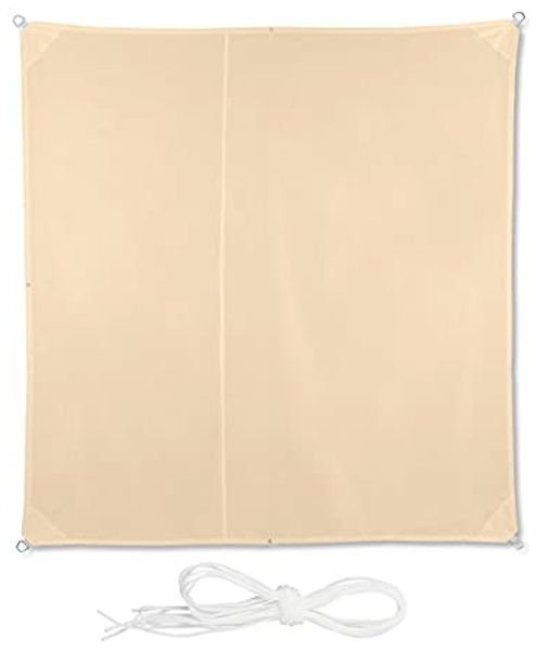 Beiges Sonnensegel quadratisch 10035843_978