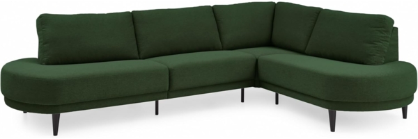 ATLANTIC home collection Ecksofa Ronny, BxTxH: 279 x 113 x 82 cm, Ecke wahlweise re/li montierbar