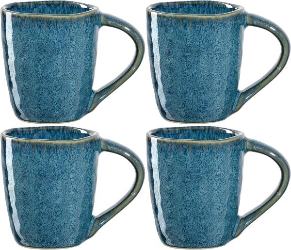 Leonardo MATERA Espressotasse 90 ml blau 4er Set