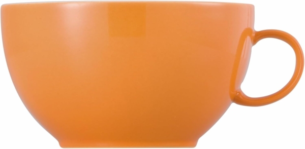 Cappuccino-Obertasse Sunny Day Orange Thomas Porzellan Cappuccinotasse - Mikrowelle geeignet, Spülmaschinenfest
