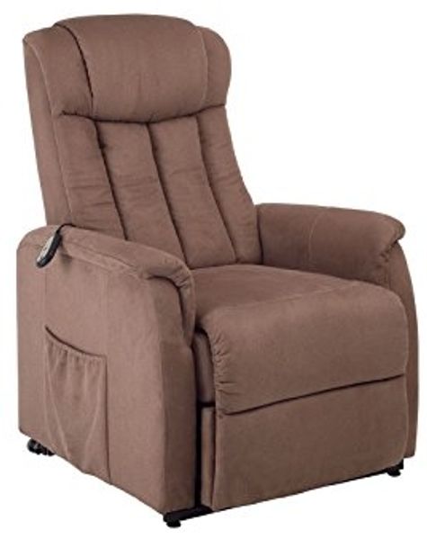 TV-Sessel DELPHI Struktur-Mikrofaser braun