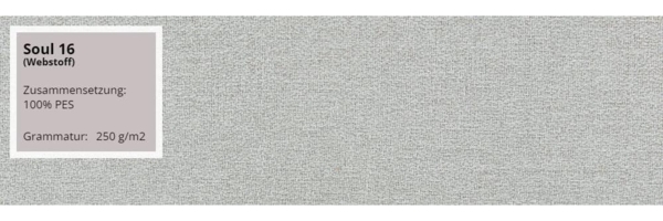 Sofa Viva Glov I mit Schlaffunktion, einsitzer Schlafsofa mit Bettkasten (Farbe: Soul 16) Bild 7