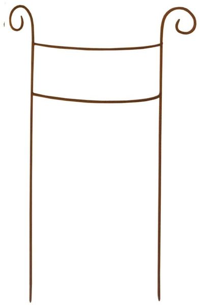 TrendLine Pflanzstütze 60cm rostoptik, 37 x 8 x 60 cm
