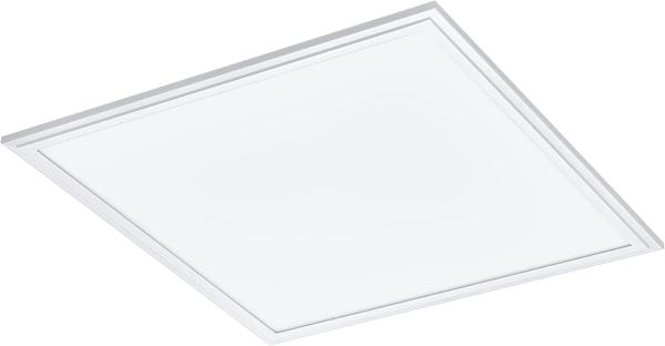 Eglo 98129 LED Deckenleuchte SALOBRENA 1 weiß L:45cm B:45cm H:1,1cm mit Schweberahmen