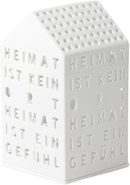 Räder Lichthaus Heimat ist kein Ort 9,5x9,5x16,5cm