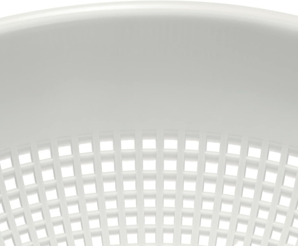 Westmark Seiher/Sieb, Mit Griffmulden und Aufsatzrasten, Kunststoff, Weiß, 21262211 Bild 4