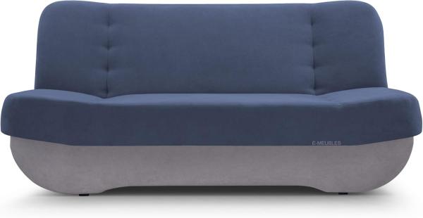 MOEBLO Schlafsofa Pafos, Sofa Kippsofa Klappsofa Clic-Clack, mit Schlaffunktion, mit Bettkasten