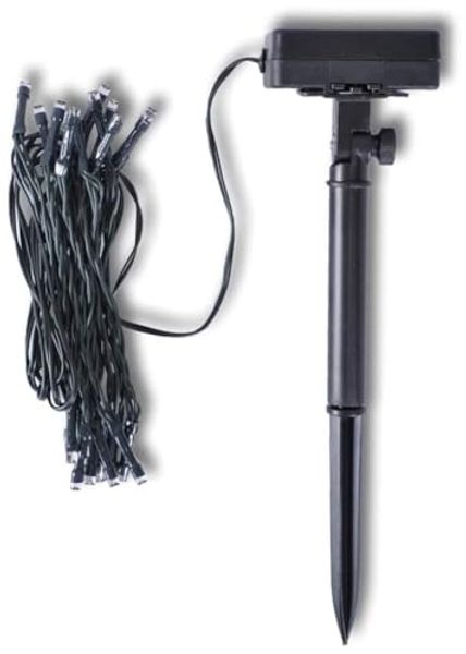 2 x Solar Lichtkette 24 LED 3,8m Solarleuchte Leuchten Lichterkette 40873