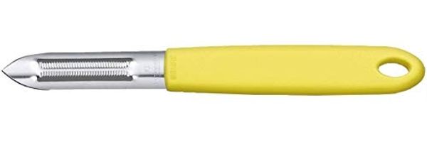 Victorinox Sparschäler Econome mit Zackenschliffklinge Gelb