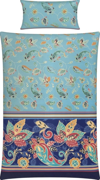 REDBEST Bettwäsche Bettwäsche, Renforcé, Renforcé Paisley